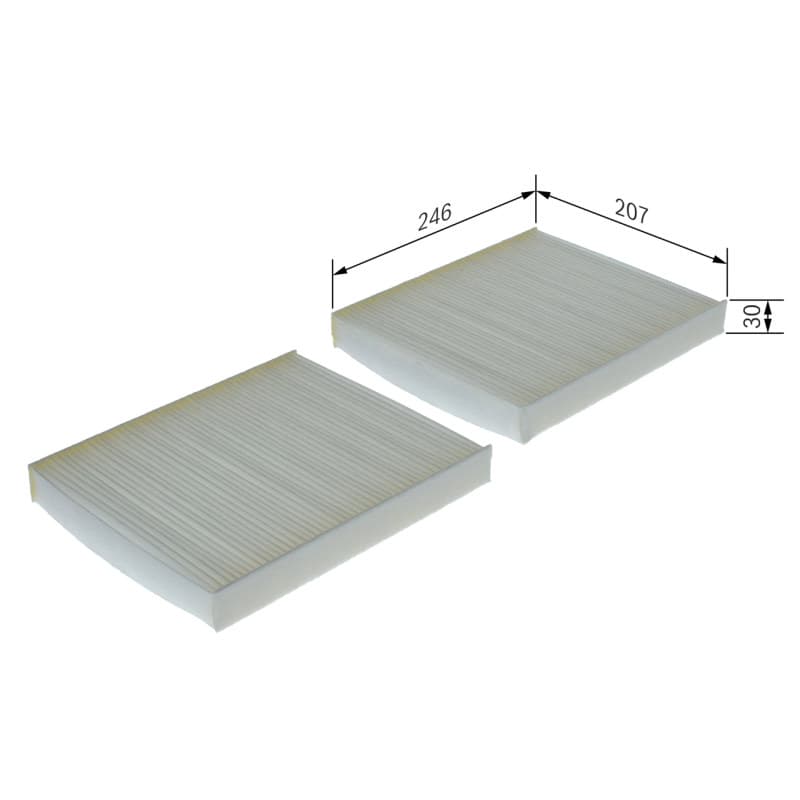BOSCH 1 987 435 064 filtras, salono oras