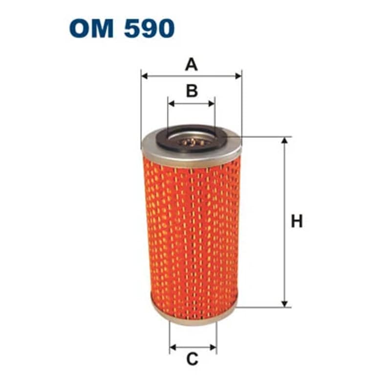 FILTRON Alyvos filtras OM 590