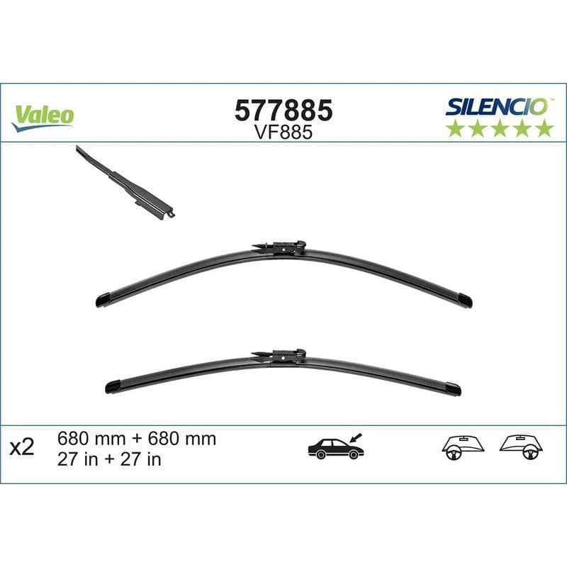 VALEO valytuvai 577885