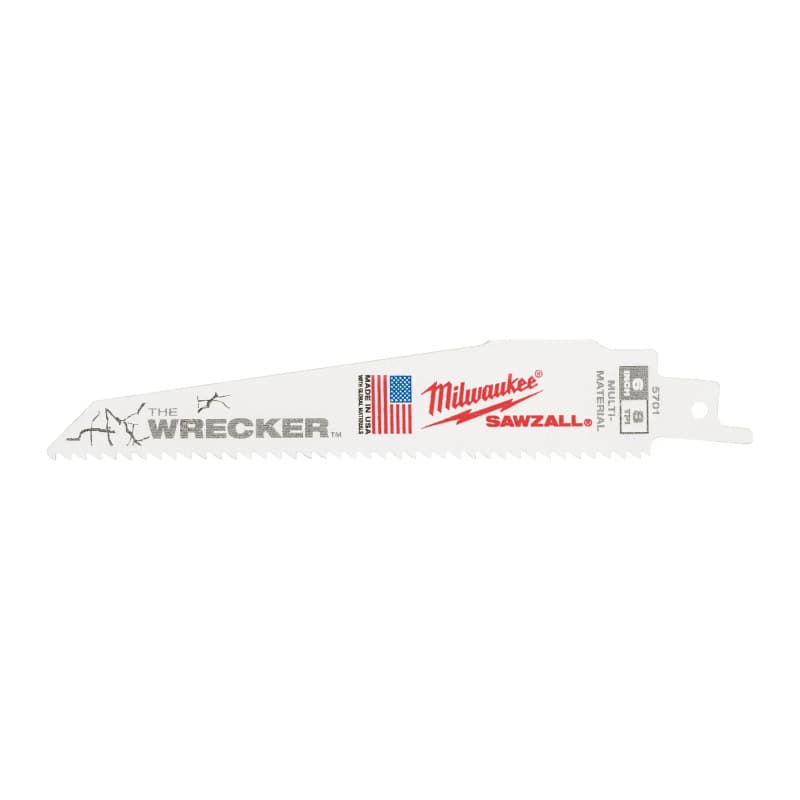 MILWAUKEE Įvairioms medžiagoms: WRECKER™ pjūklelis – WRECKER 150mm x 7/11 Tpi – 48475701