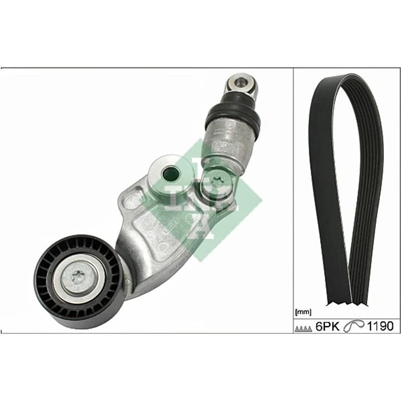 SCHAEFFLERINA V formos rumbuotas diržas, komplektas 529 0119 10
