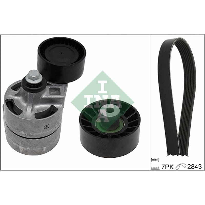 SCHAEFFLERINA V formos rumbuotas diržas, komplektas 529 0364 10