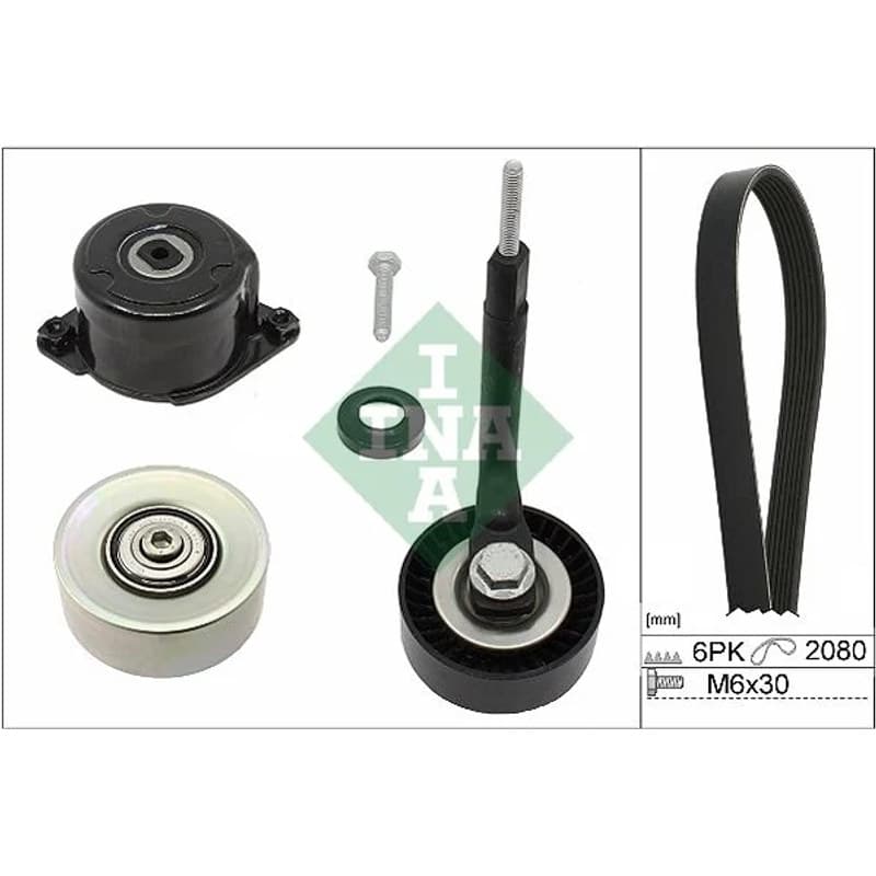 SCHAEFFLERINA V formos rumbuotas diržas, komplektas 529 0314 10