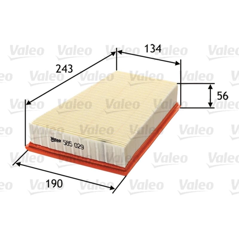 VALEO Oro filtras 585029
