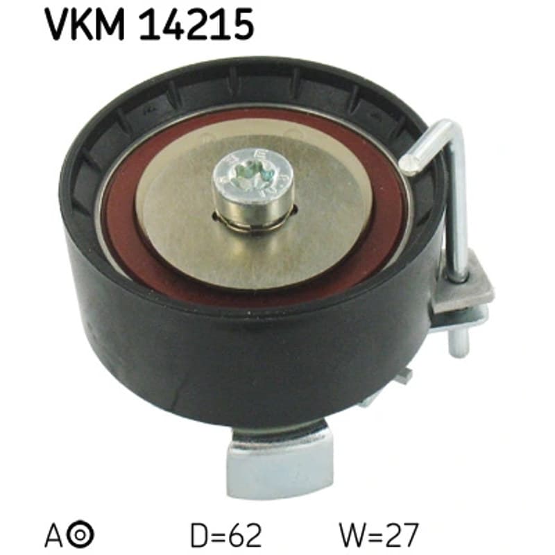 SKF VKM 14215 įtempiklio skriemulys, paskirstymo diržas