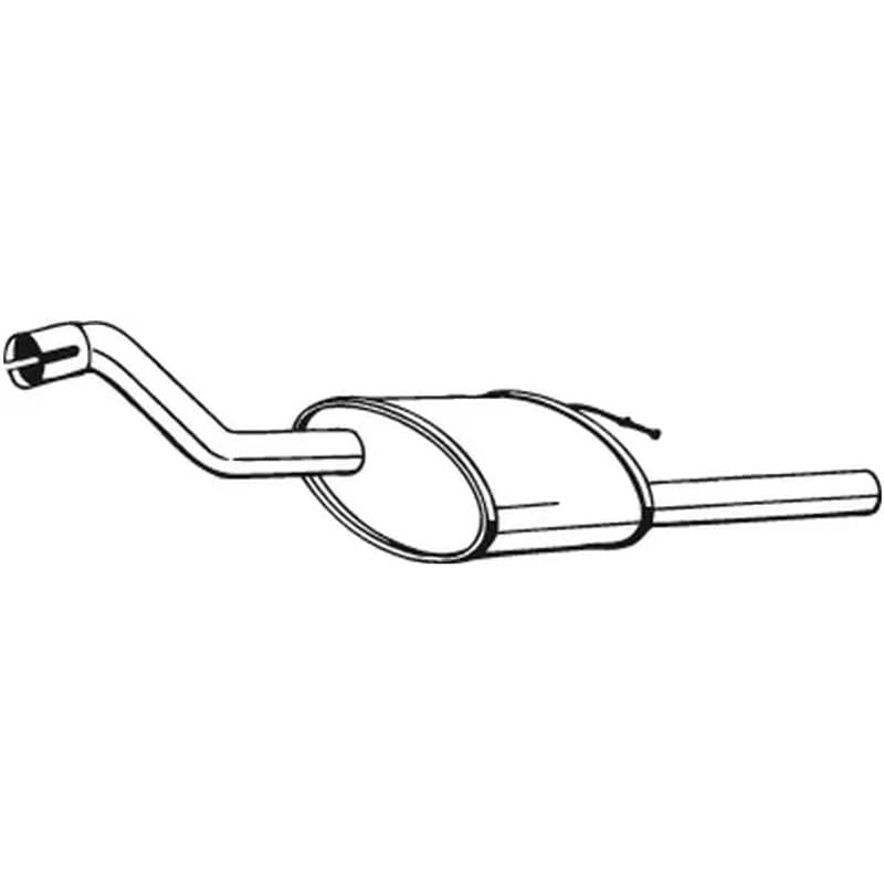 BOSAL galinis duslintuvas 154-331