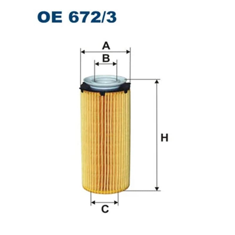 FILTRON Alyvos filtras OE 672/3