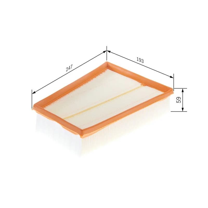 BOSCH F 026 400 138 oro filtras