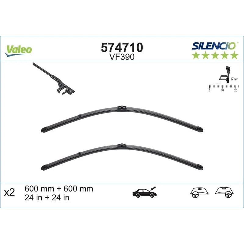 VALEO valytuvai 574710