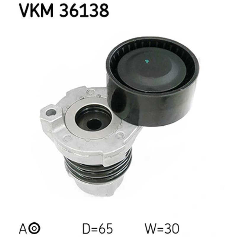 SKF VKM 36138 diržo įtempiklis, V formos rumbuotas diržas