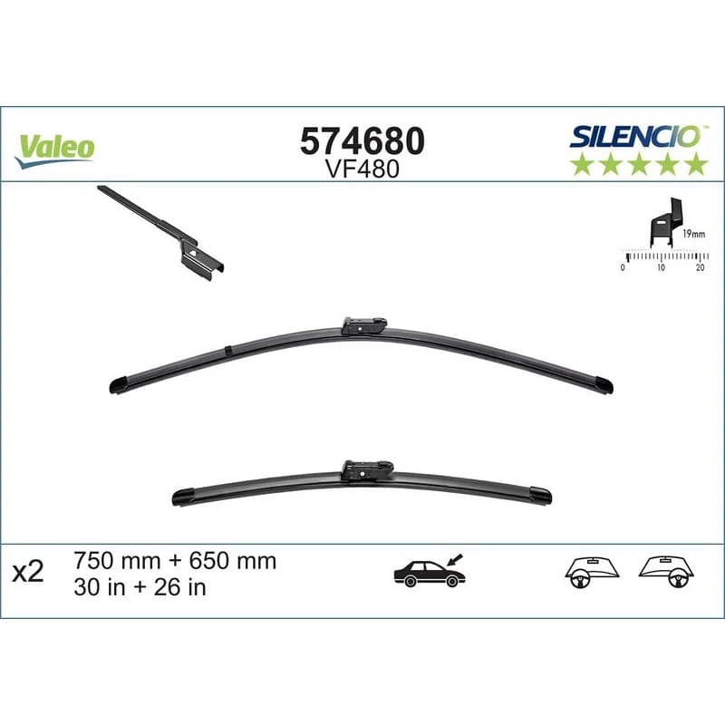 VALEO valytuvai 574680