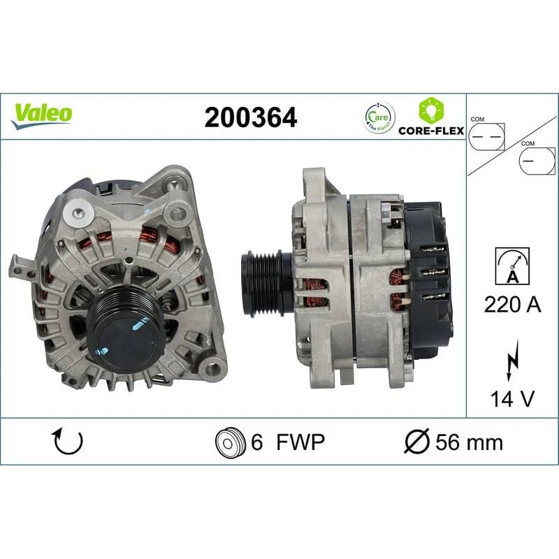 VALEO kintamosios srovės generatorius 200364
