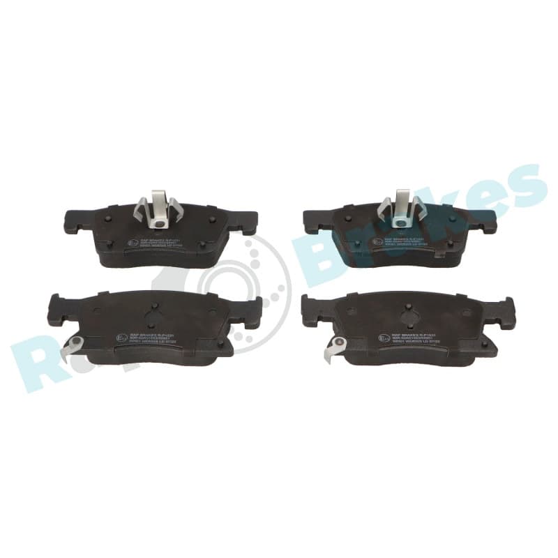 RAPBRAKES stabdžių trinkelių rinkinys, diskinis stabdys R-P1531