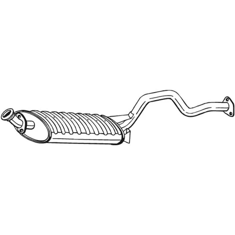 BOSAL vidurinis duslintuvas 278-557