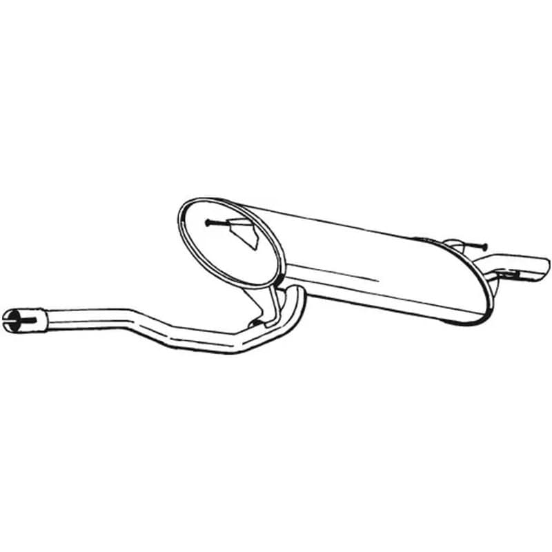 BOSAL galinis duslintuvas 282-085