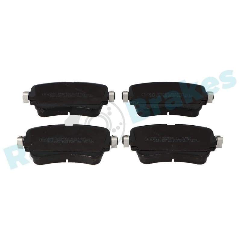 RAPBRAKES stabdžių trinkelių rinkinys, diskinis stabdys R-P1507