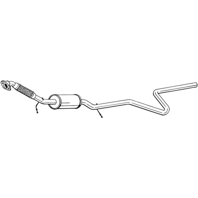BOSAL vidurinis duslintuvas 288-027