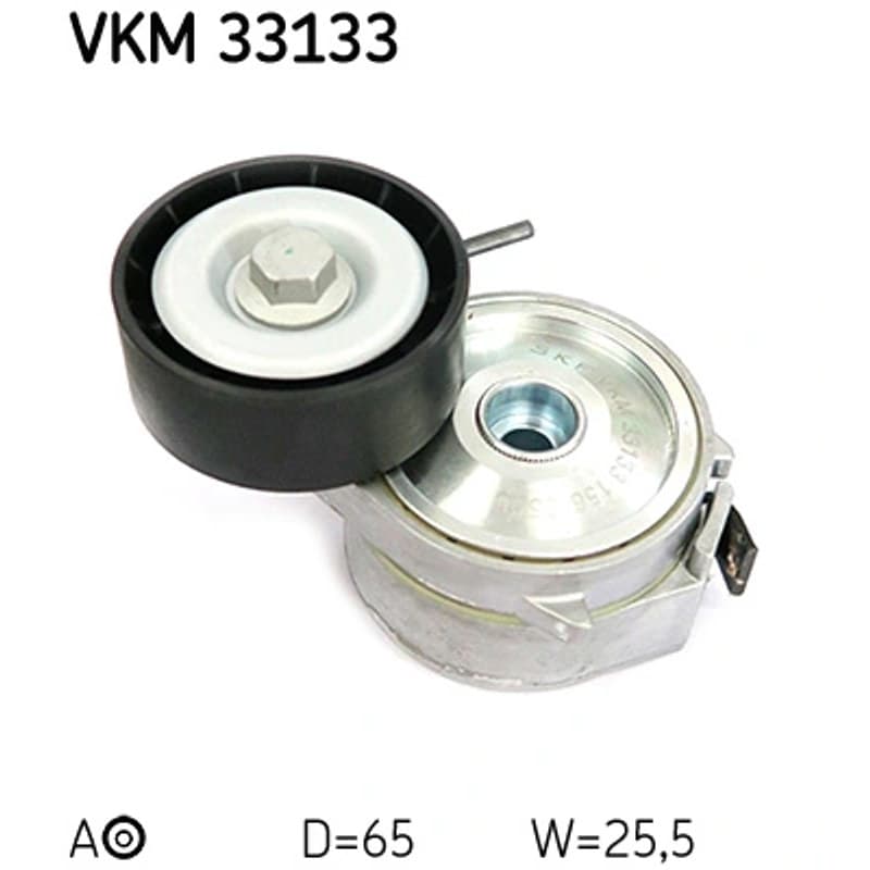SKF VKM 33133 diržo įtempiklis, V formos rumbuotas diržas