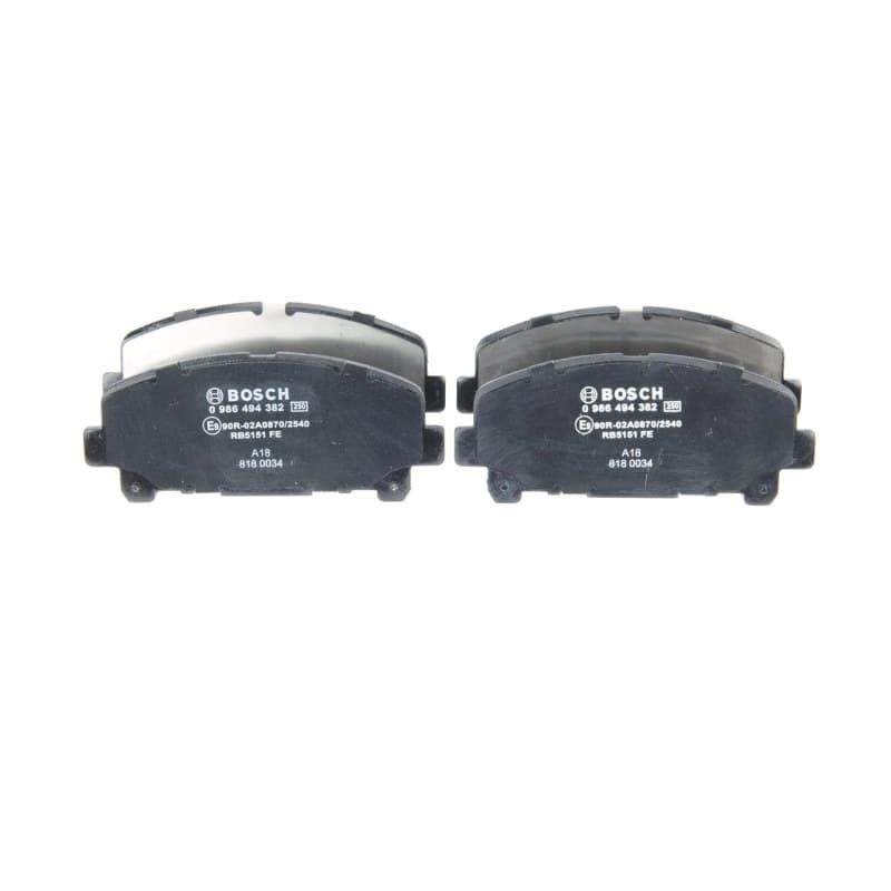 BOSCH 0 986 494 382 stabdžių trinkelių rinkinys, diskinis stabdys