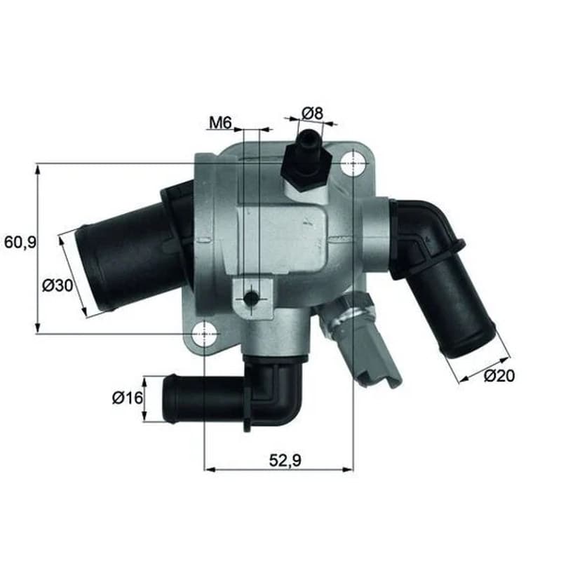MAHLE TI 173 88 termostatas, aušinimo skystis