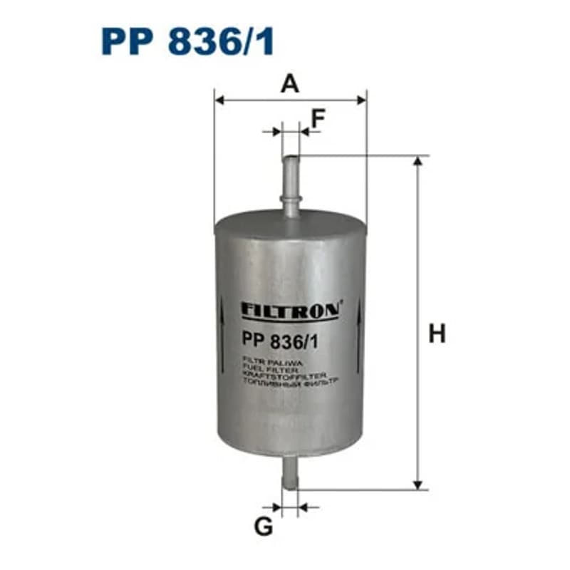 FILTRON Kuro filtras PP 836/1