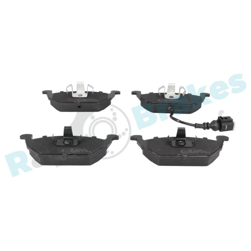 RAPBRAKES stabdžių trinkelių rinkinys, diskinis stabdys R-P0301