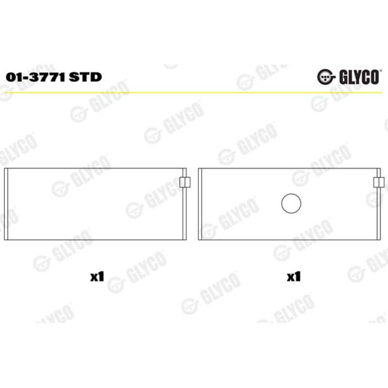 GLYCO guoliai dideliu galu 01-3771 STD