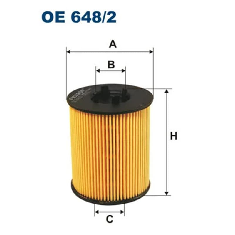 FILTRON alyvos filtras OE 648/2