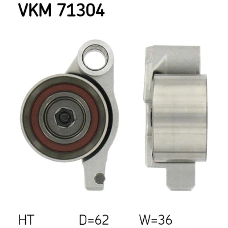 SKF VKM 71304 įtempiklio skriemulys, paskirstymo diržas