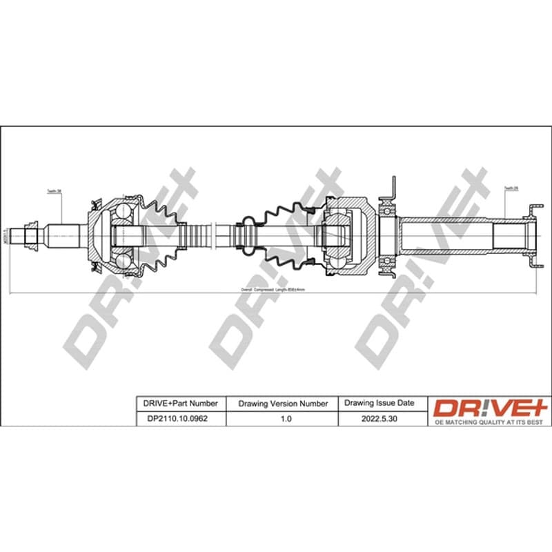 DRVE pusašis DP2110.10.0962