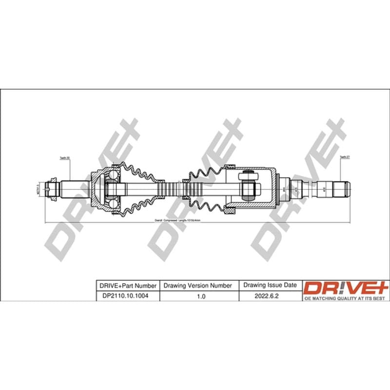 DRVE pusašis DP2110.10.1004