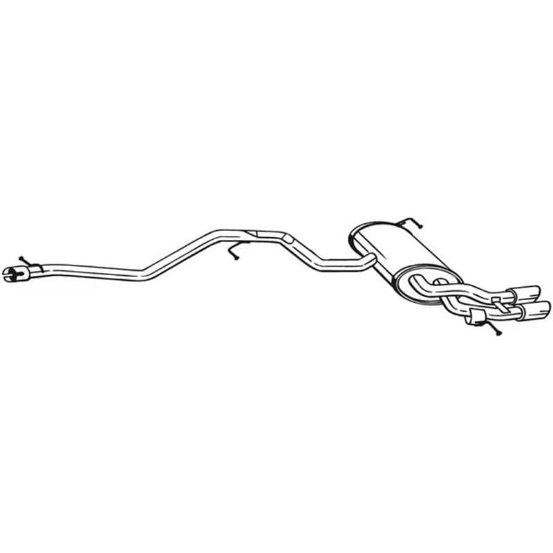BOSAL galinis duslintuvas 286-363