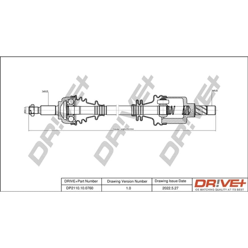 DRVE pusašis DP2110.10.0760