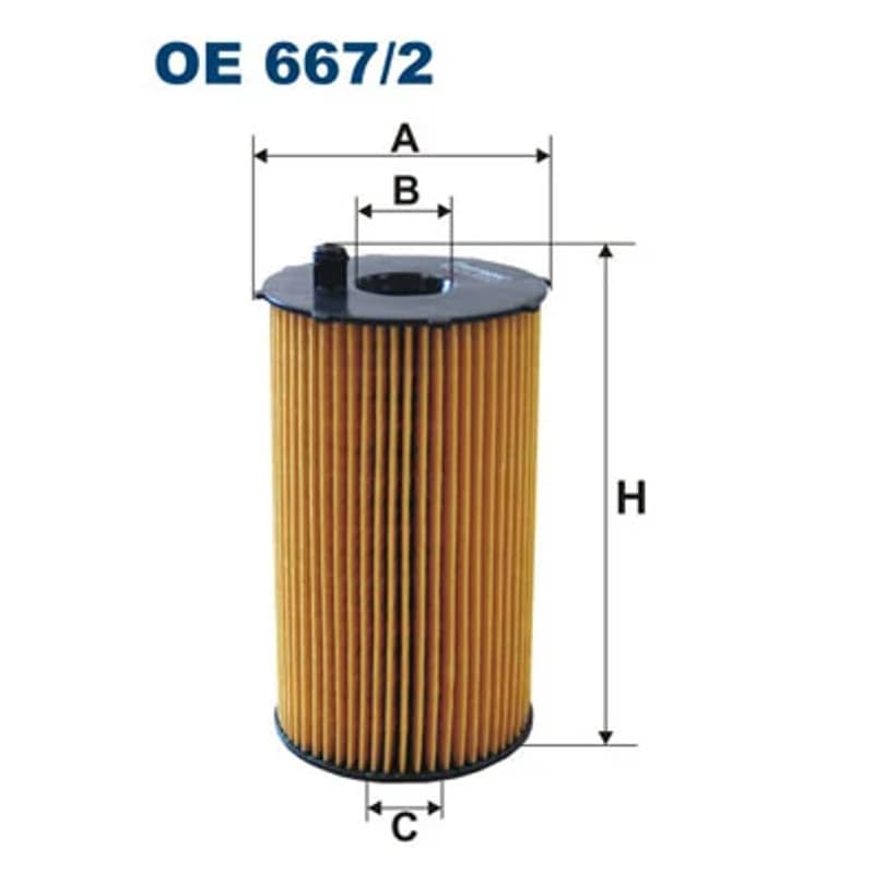 FILTRON alyvos filtras OE 667/2