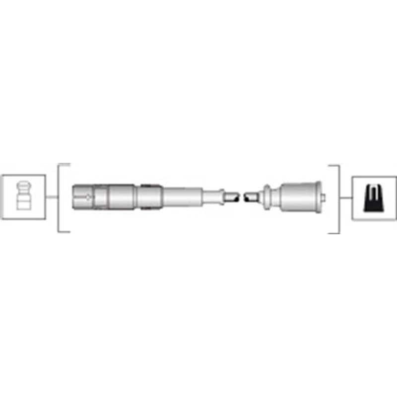 MAGNETIMARELLI uždegimo laido komplektas 941318111285