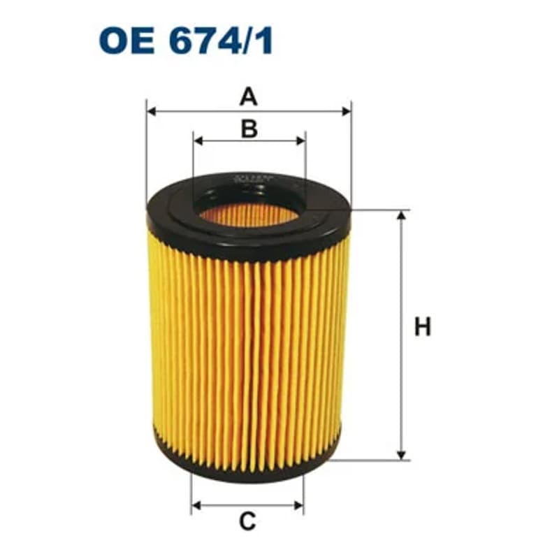 FILTRON Alyvos filtras OE 674/1