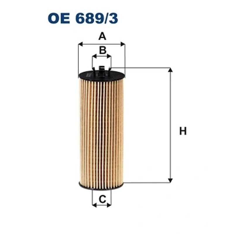 FILTRON alyvos filtras OE 689/3