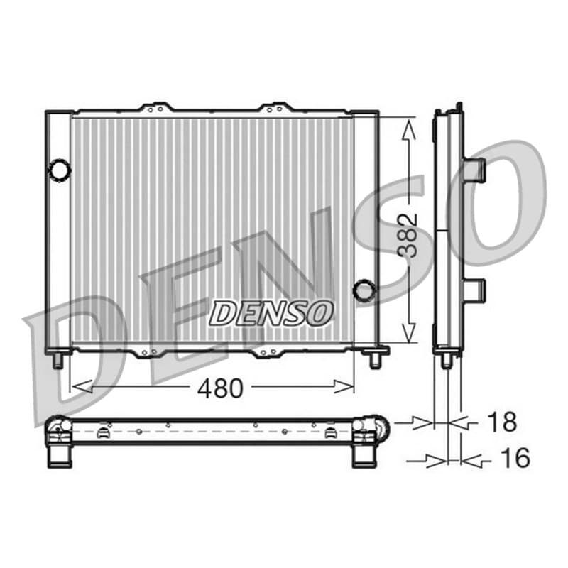 DENSO aušintuvo modulis DRM23099
