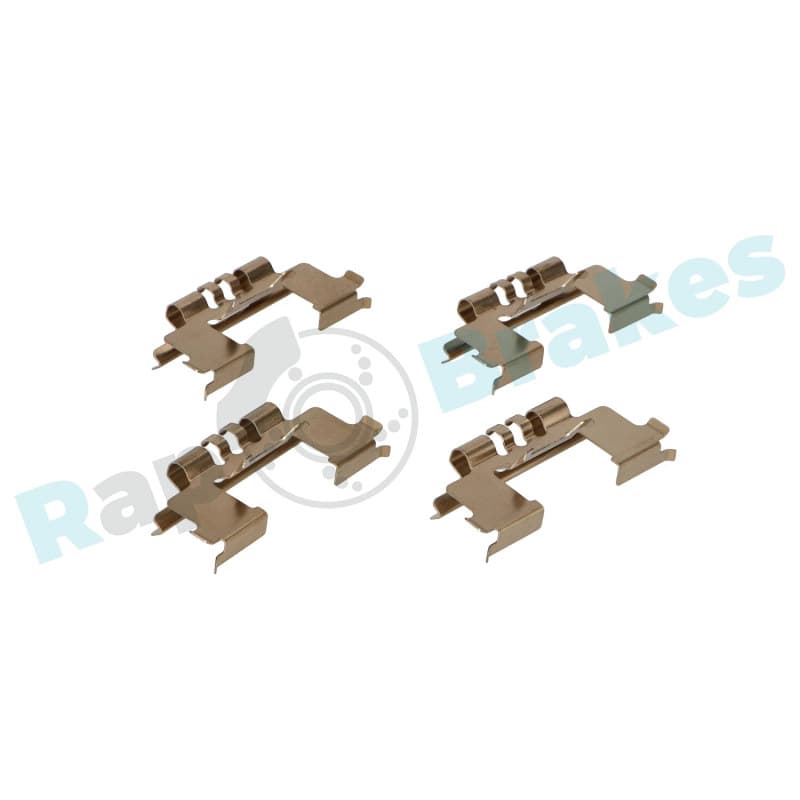 RAPBRAKES priedų komplektas, diskinių stabdžių trinkelės R-U0286