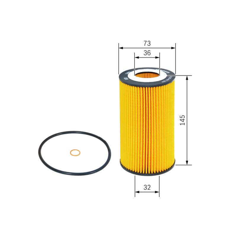 BOSCH F 026 407 007 alyvos filtras