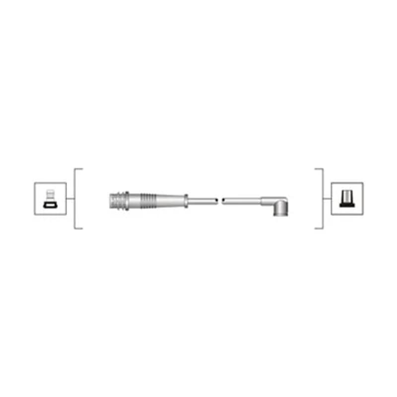 MAGNETIMARELLI uždegimo laido komplektas 941319170032