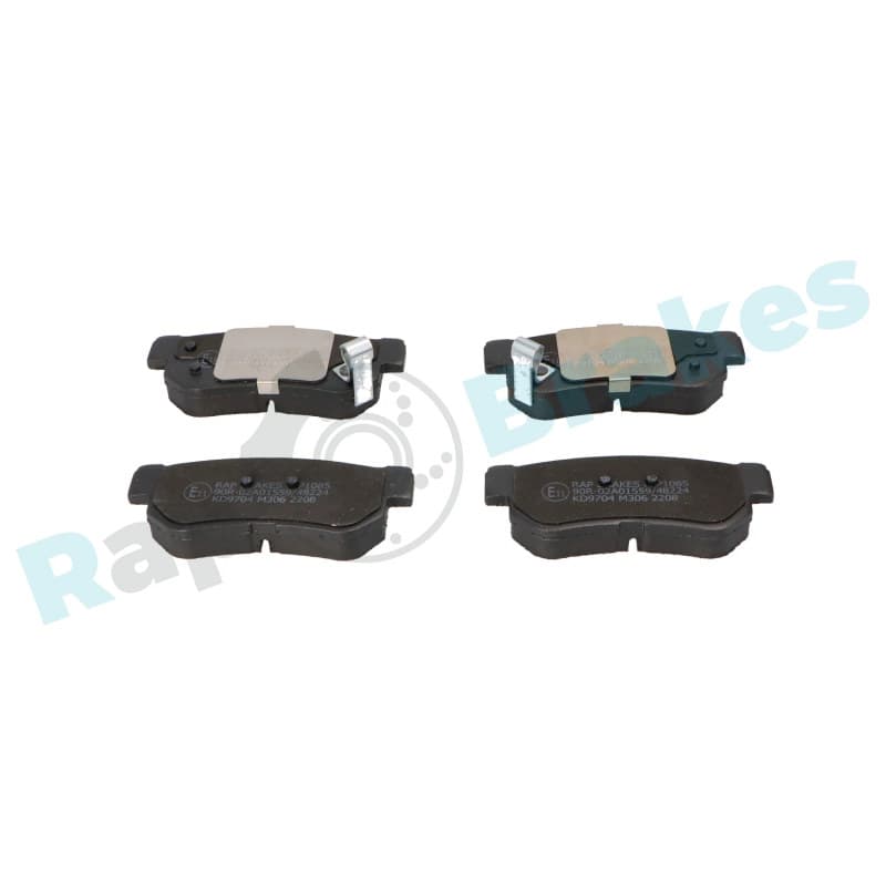 RAPBRAKES R-P1085 stabdžių trinkelių rinkinys, diskinis stabdys