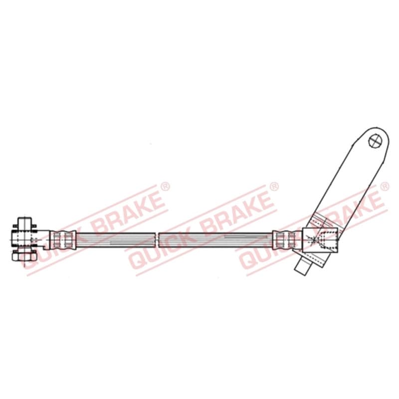 QUICKBRAKE stabdžių žarnelė 59.979X