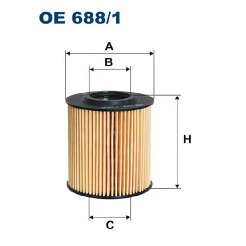 FILTRON Alyvos filtras OE 688/1