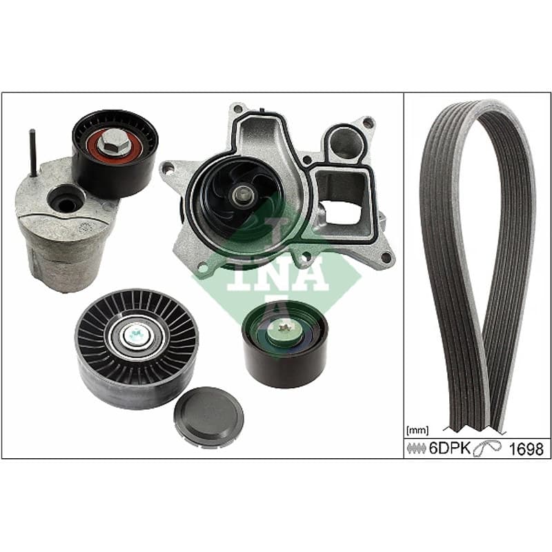 SCHAEFFLERINA Vandens siurblys + V formos rumbuotas diržas, komplektas 529 0369 30