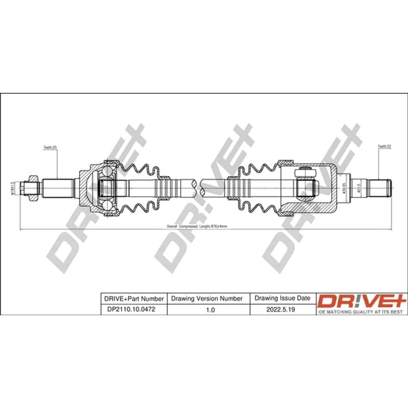 DRVE pusašis DP2110.10.0472