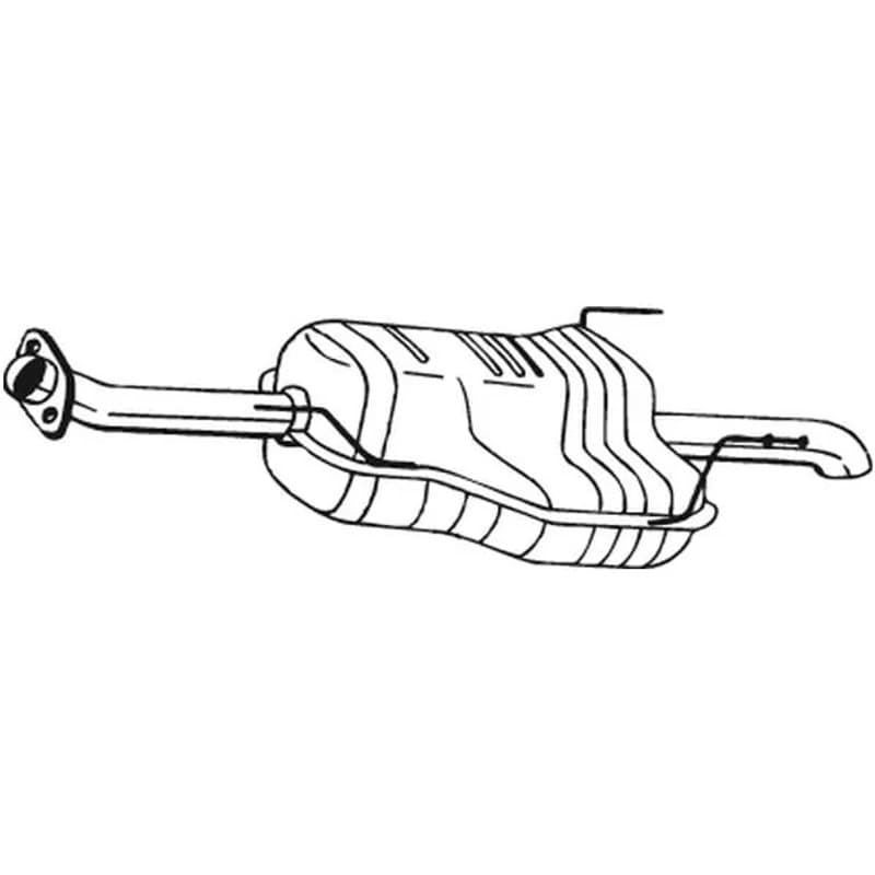 BOSAL galinis duslintuvas 185-551