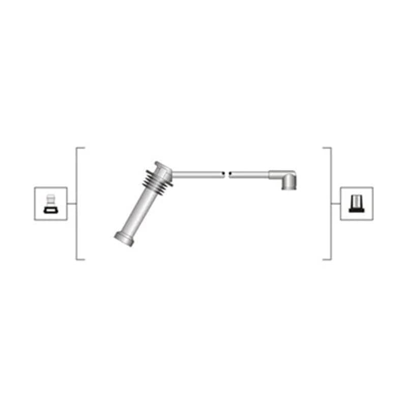 MAGNETIMARELLI uždegimo laido komplektas 941319170038