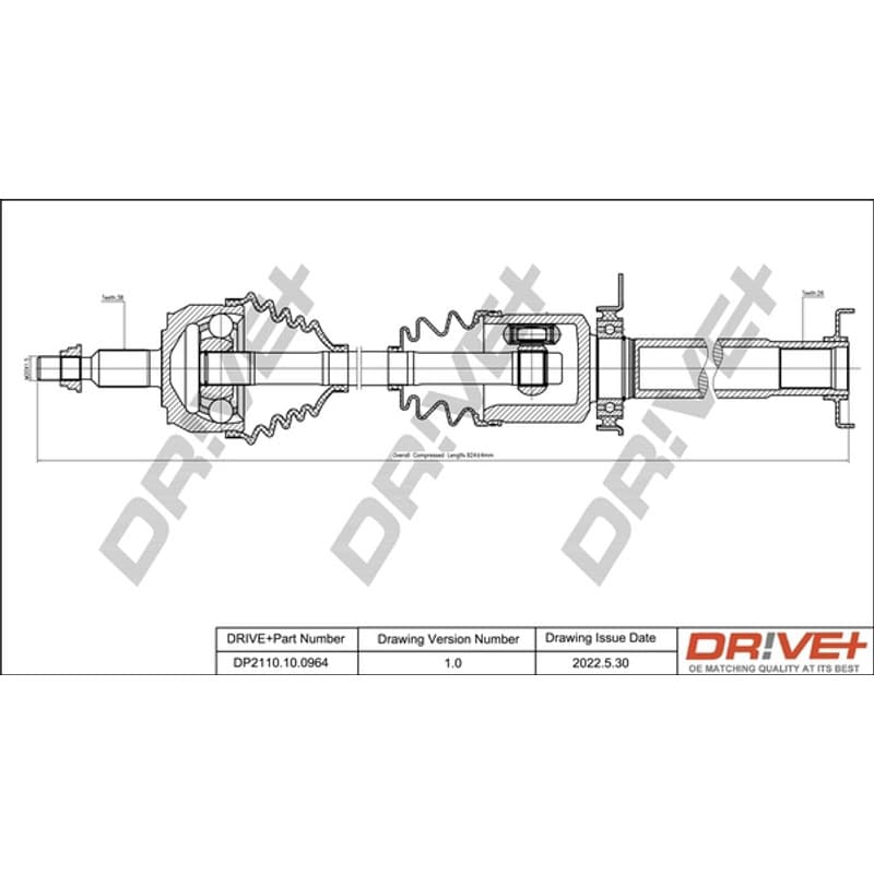 DRVE pusašis DP2110.10.0964