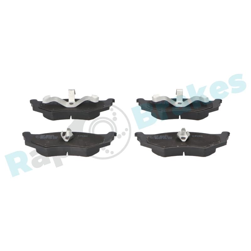 RAPBRAKES stabdžių trinkelių rinkinys, diskinis stabdys R-P1394